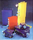 Power distribution equipment for the film industry.