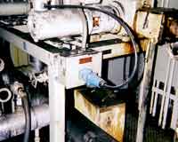 Motor connected via a DSN.